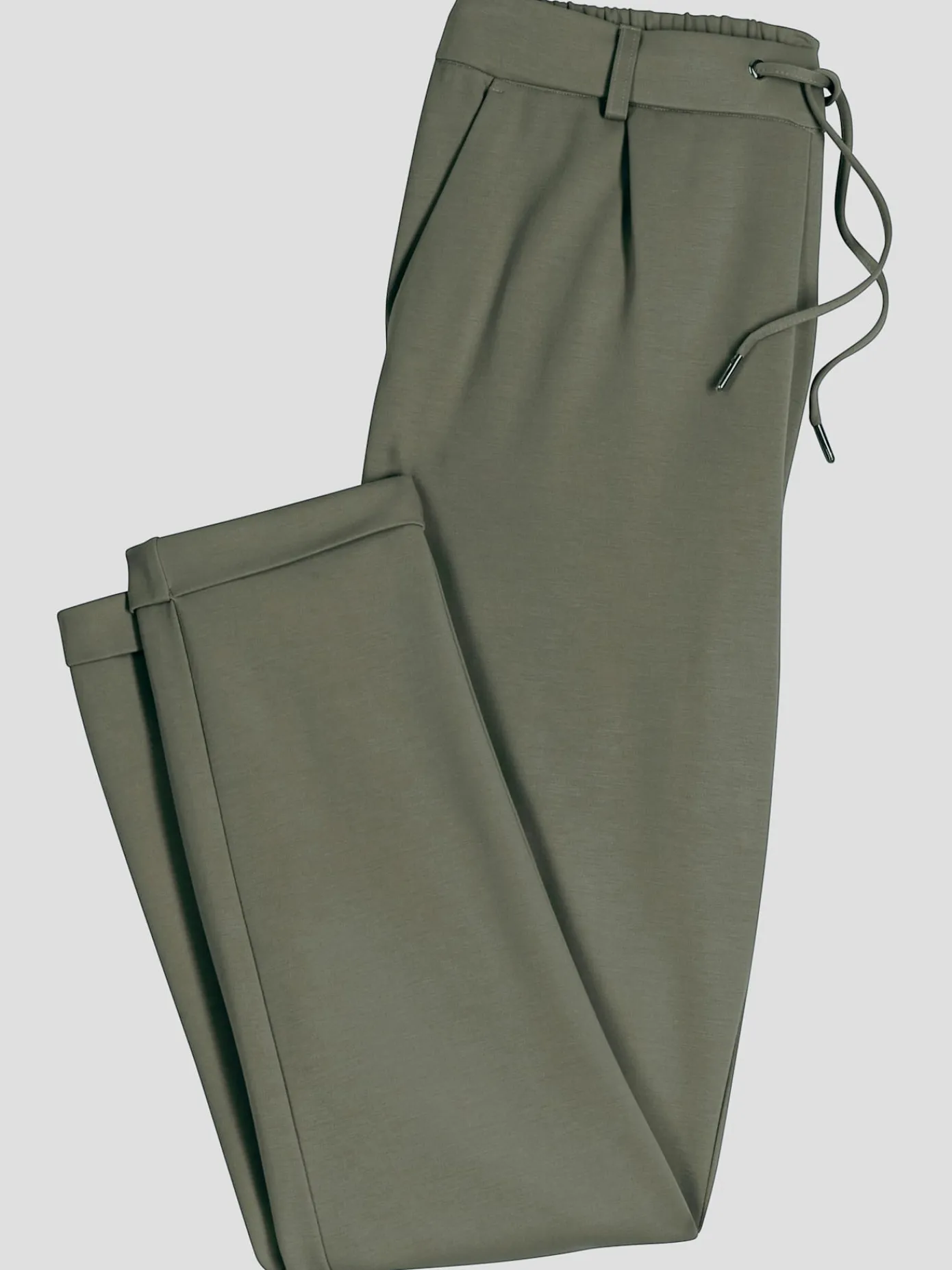 Pantalons<Pantalon jogpant ceinture élastique, coulisse et lien à nouer