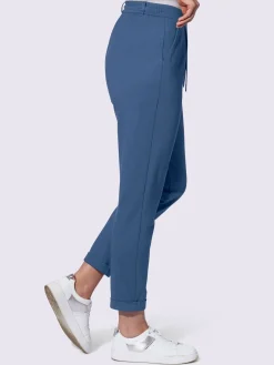 Pantalons<Pantalon jogpant ceinture élastique, coulisse et lien à nouer