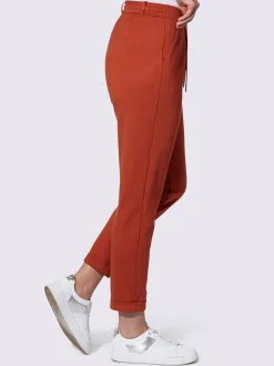Pantalons<Pantalon jogpant ceinture élastique, coulisse et lien à nouer