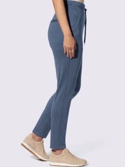 Linea Tesini Pantalons<Pantalon jogpant ceinture élastique, coulisse et lien à nouer