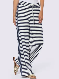 Rick Cardona Pantalons<Pantalon jogpant motif à rayures mode