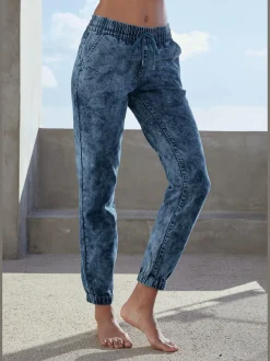 H.I.S Pantalons<Pantalon jogpant pantalon de jogging aspect jean