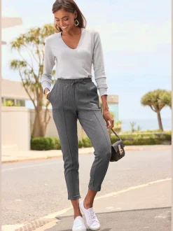 Vivance Pantalons<Pantalon jogpant pantalon avec ceinture élastique