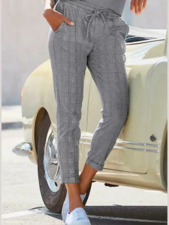 Vivance Pantalons<Pantalon jogpant pantalon avec ceinture élastique