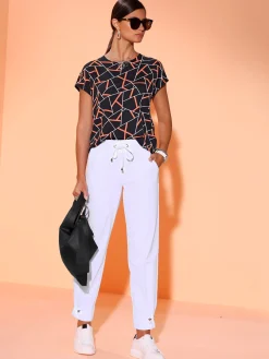 Creation L Pantalons<Pantalon jogpant qualité extensible