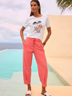 Rick Cardona Pantalons<Pantalon jogpant qualité jersey fluide et douce