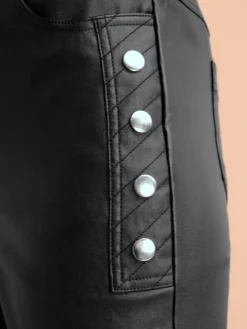 Rick Cardona Pantalons<Pantalon jogpant revêtement mat et brillant