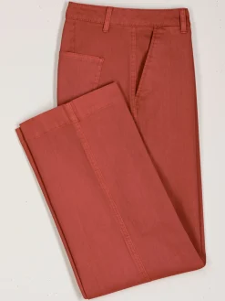 Pantalons<Pantalon large 96% coton