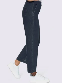 Pantalons<Pantalon large 96% coton