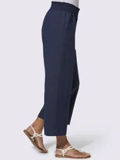 Collection L Pantalons<Pantalon large 55% lin