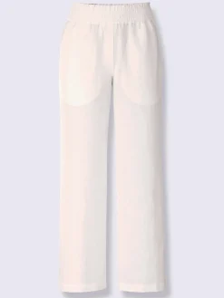 Collection L Pantalons<Pantalon large 55% lin