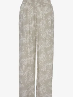 LASCANA Pantalons<Pantalon large ceinture smockée