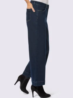 Pantalons<Pantalon large coton de qualité