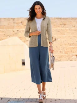 Pantalons<Pantalon large coupe confortable