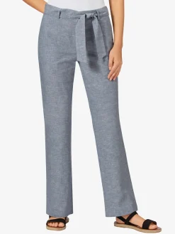 Collection L Pantalons<Pantalon large et décontracté empiècement au dos