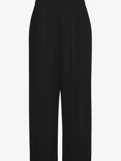 s.Oliver Pantalons<Pantalon large élastique latéral à la ceinture