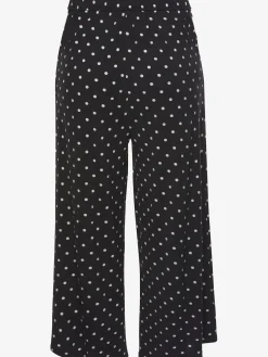 LASCANA Pantalons<Pantalon large pantalon d'été 7/8 avec ceinture élastique