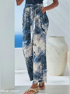 LASCANA Pantalons<Pantalon lien à nouer fixe