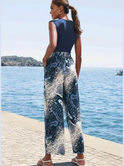 LASCANA Pantalons<Pantalon lien à nouer fixe