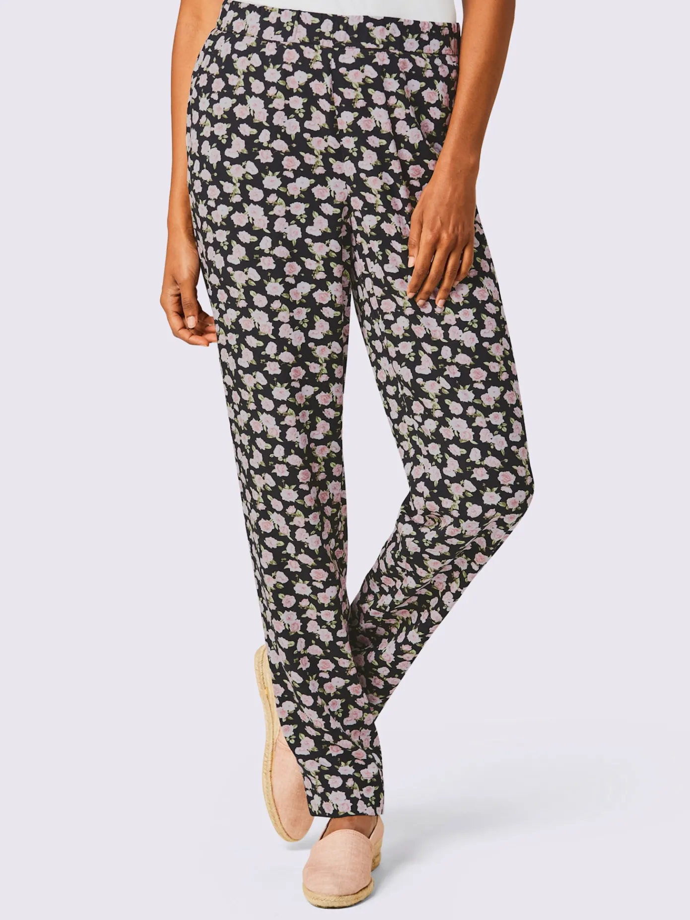 CREATION L PREMIUM Pantalons<Pantalon mélange de modal doux