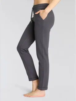 H.I.S Pantalons<Pantalon molletonné pantalon basique avec petit logo brodé