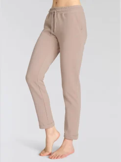 H.I.S Pantalons<Pantalon molletonné pantalon basique avec petit logo brodé
