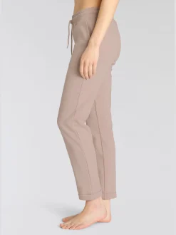 H.I.S Pantalons<Pantalon molletonné pantalon basique avec petit logo brodé