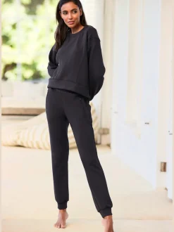 French Connection Pantalons<Pantalon molletonné pantalon de jogging avec ceinture élastique