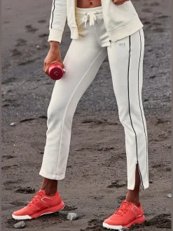 H.I.S Pantalons<Pantalon molletonné pantalon détente confortable avec passepoil