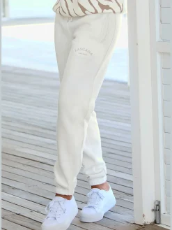 LASCANA Pantalons<Pantalon molletonné pantalon sweat avec logo imprimé
