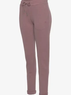 H.I.S Pantalons<Pantalon molletonné pantalon basique avec petit logo brodé