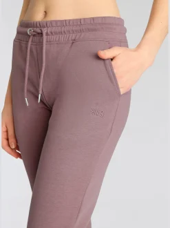 H.I.S Pantalons<Pantalon molletonné pantalon basique avec petit logo brodé