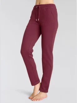 H.I.S Pantalons<Pantalon molletonné pantalon basique avec petit logo brodé