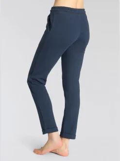 H.I.S Pantalons<Pantalon molletonné pantalon basique avec petit logo brodé