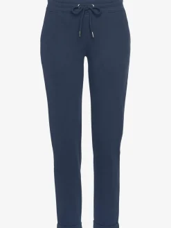 H.I.S Pantalons<Pantalon molletonné pantalon basique avec petit logo brodé