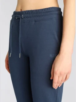 H.I.S Pantalons<Pantalon molletonné pantalon basique avec petit logo brodé