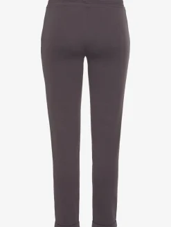 H.I.S Pantalons<Pantalon molletonné pantalon basique avec petit logo brodé