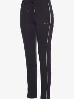 H.I.S Pantalons<Pantalon molletonné pantalon détente confortable avec passepoil