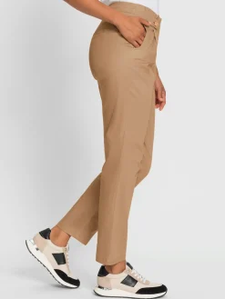 Pantalons<Pantalon paperbag 97% coton