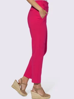 Linea Tesini Pantalons<Pantalon paperbag coupe carotte