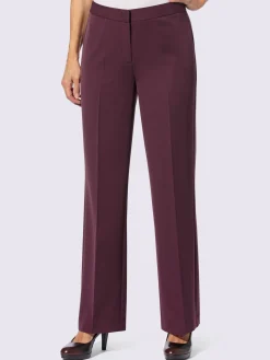 Fair Lady Pantalons<Pantalon plis repassés, effet affinant