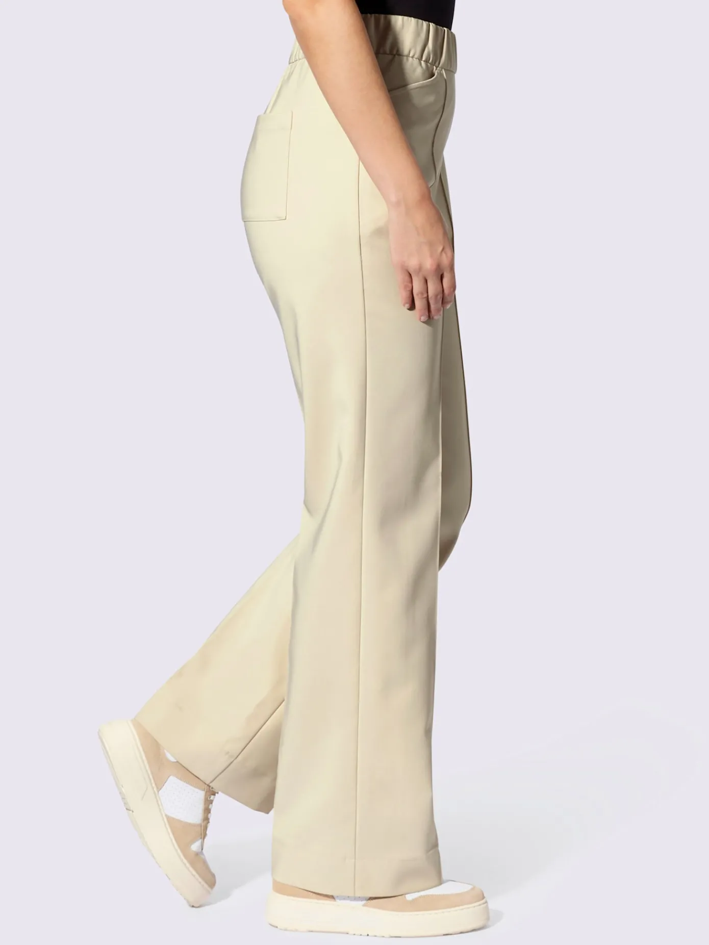 Rick Cardona Pantalons<Pantalon plis repassés piqués, aspect soigné