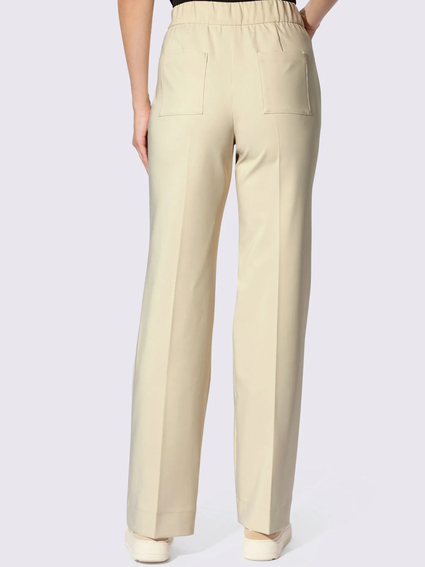 Rick Cardona Pantalons<Pantalon plis repassés piqués, aspect soigné