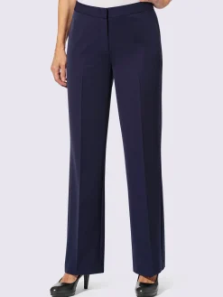 Pantalons<Pantalon plissé coupe large mode