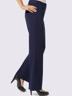 Pantalons<Pantalon plissé coupe large mode