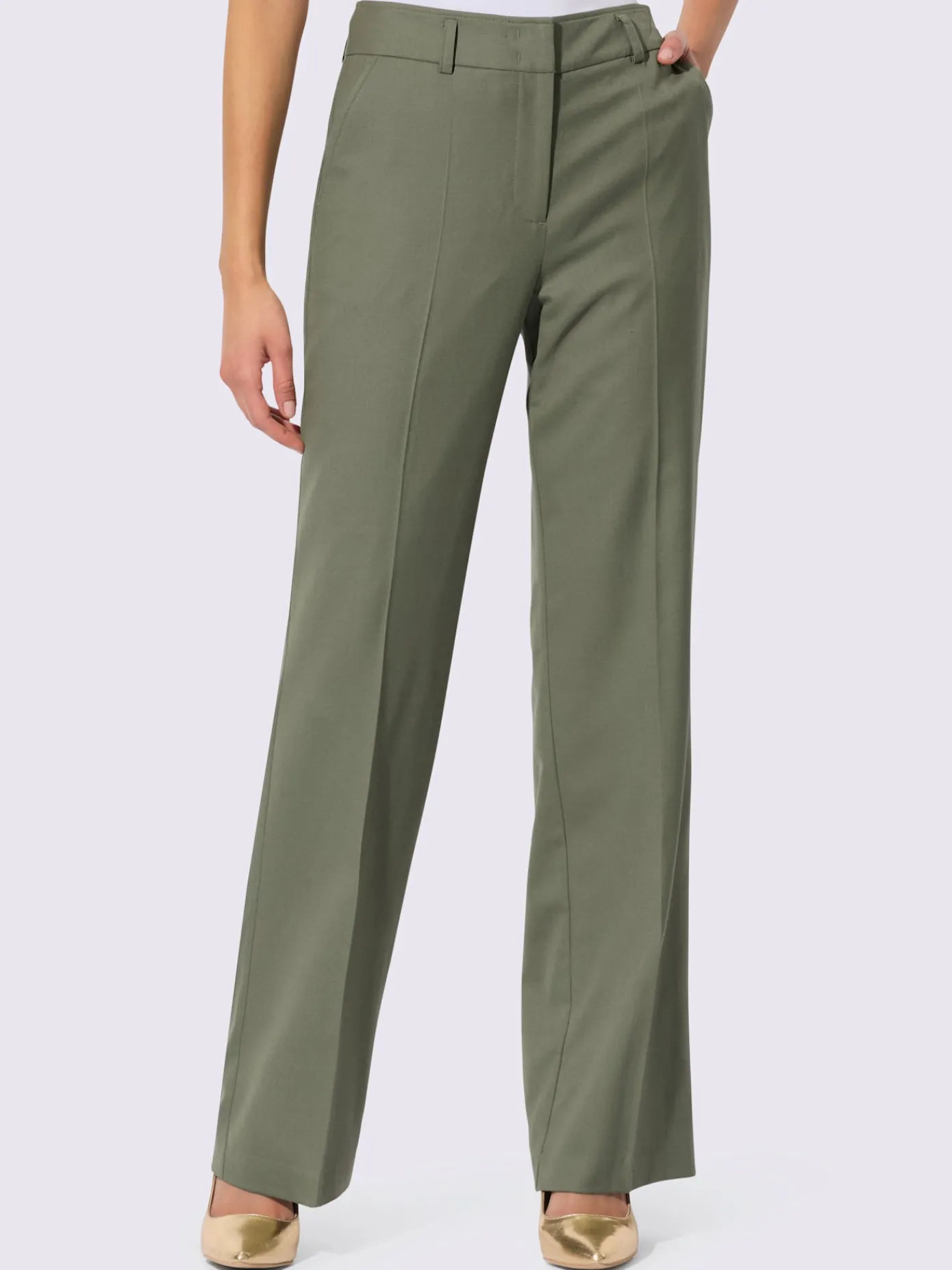 Creation L Pantalons<Pantalon plissé qualité chaude