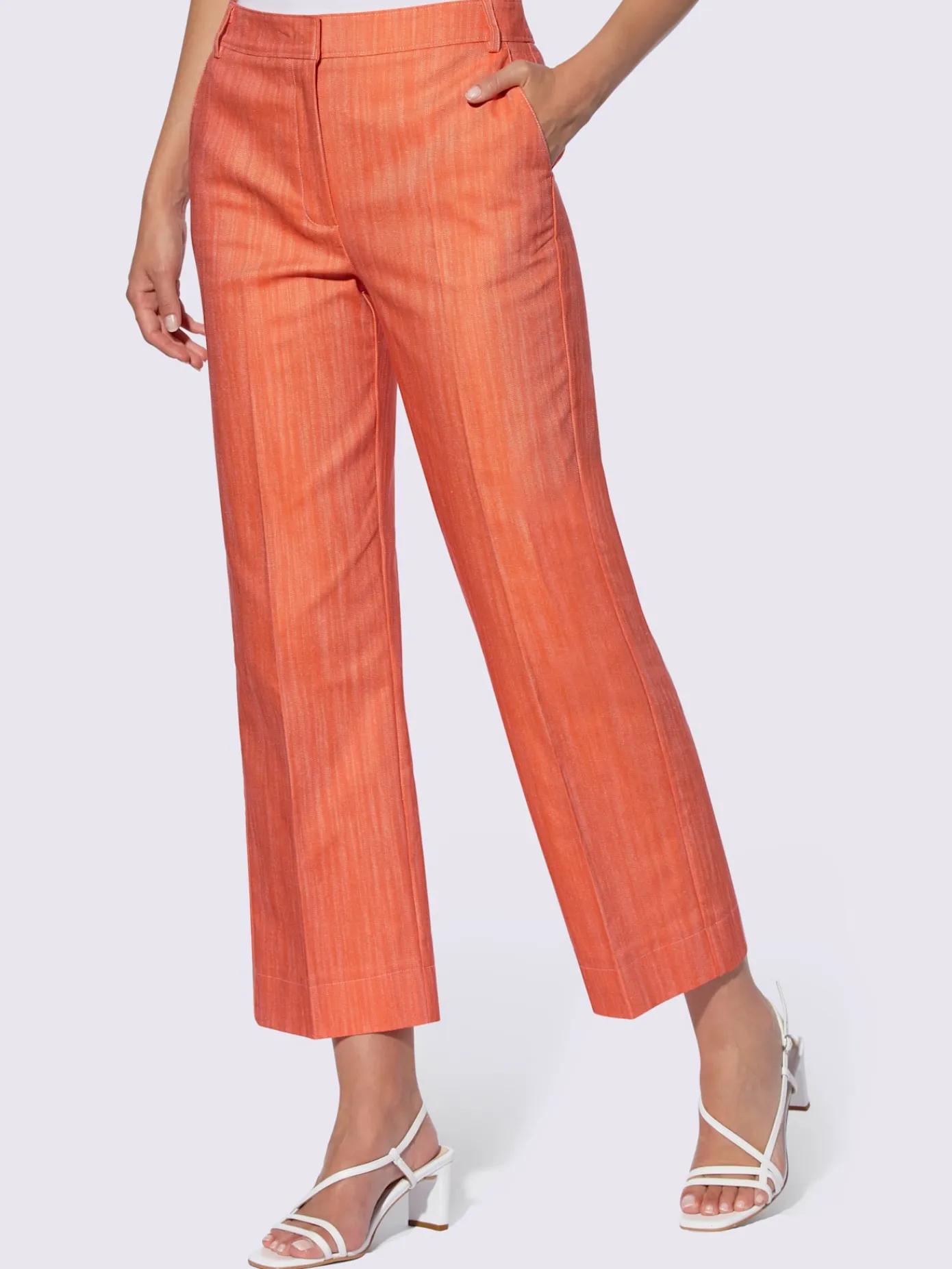 Rick Cardona Pantalons<Pantalon plissé qualité denim teintée