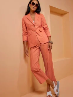 Rick Cardona Pantalons<Pantalon plissé qualité denim teintée