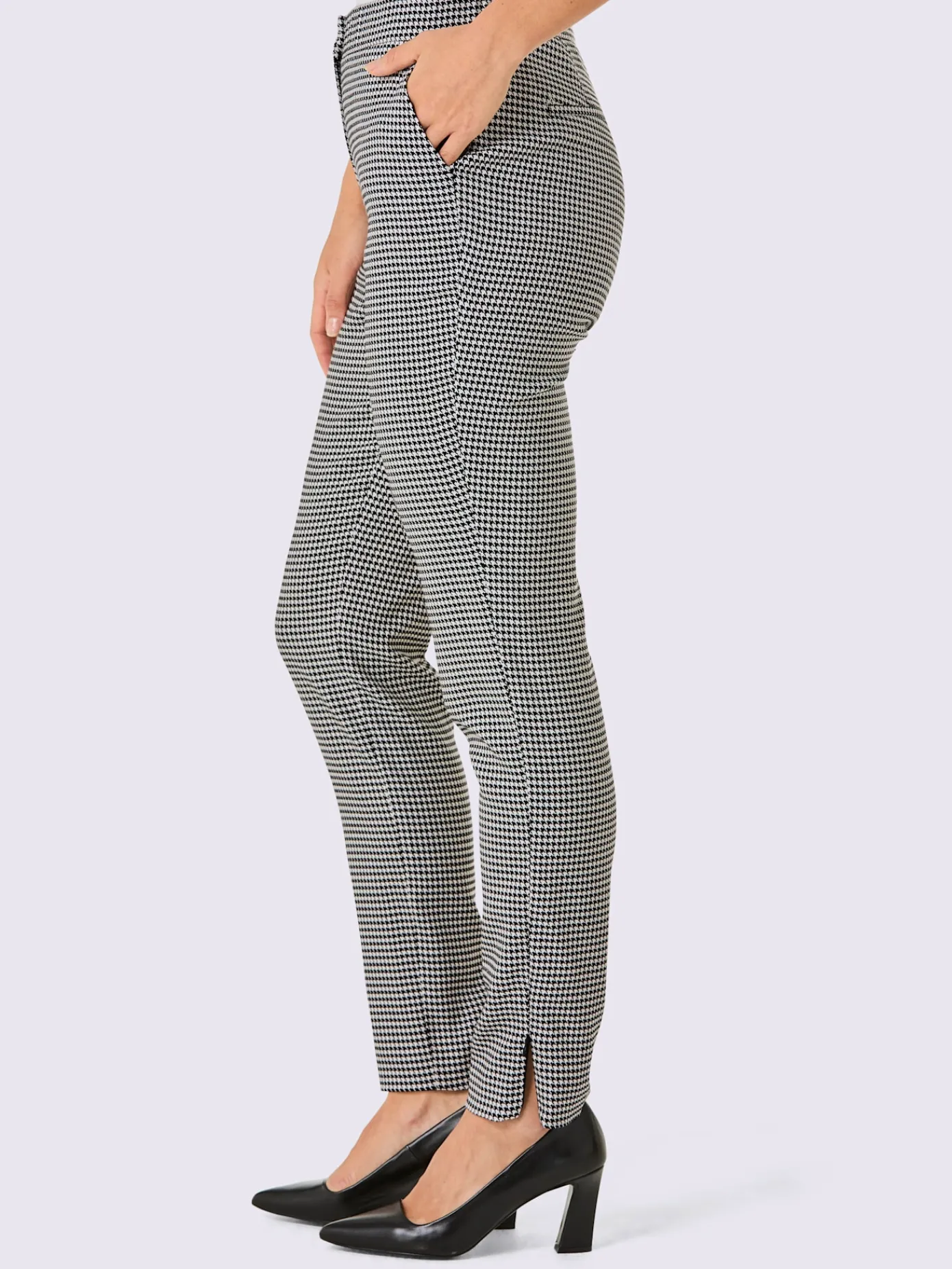 CREATION L PREMIUM Pantalons<Pantalon tissé joli motif jacquard