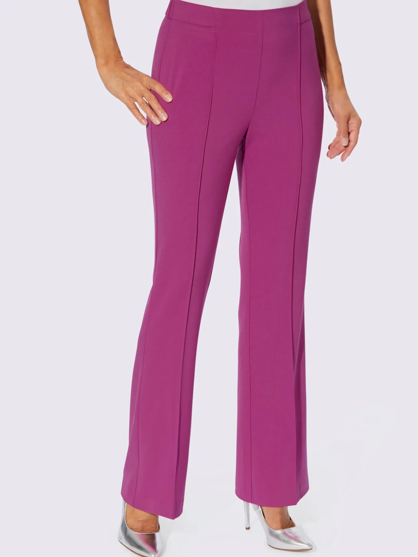 Fair Lady Tenues De Cérémonie|Pantalons<Pantalon tissé mélange de matières facile d'entretien